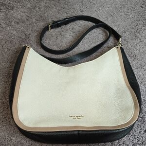 Kate Spade Black, Cream, and Tan Crossbody